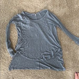 Free People Grey Long Sleeve